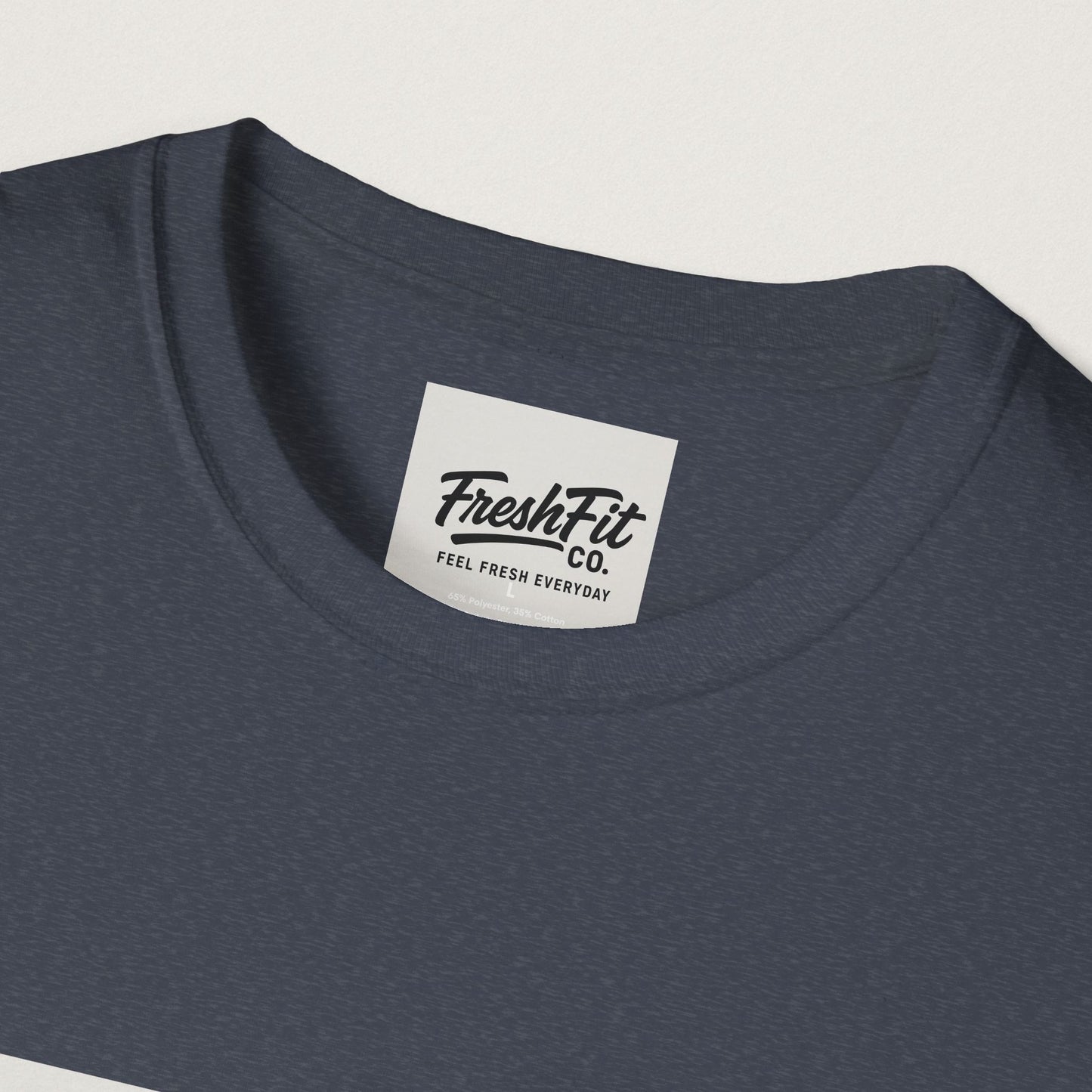 FreshFit Unisex Softstyle T-Shirt | Casual Wear, Gift for Fitness Enthusiasts, Everyday Comfort, Stylish Tee, Motivational Apparel
