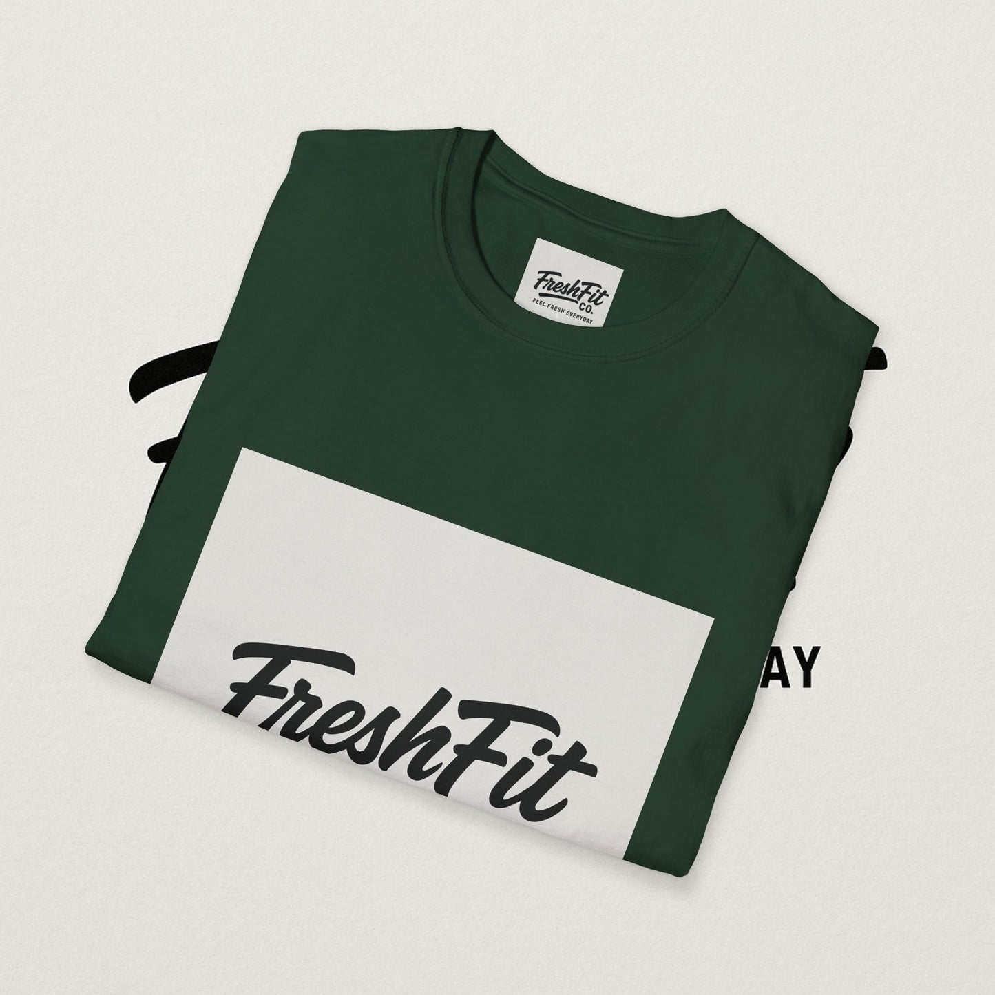 FreshFit Unisex Softstyle T-Shirt | Casual Wear, Gift for Fitness Enthusiasts, Everyday Comfort, Stylish Tee, Motivational Apparel