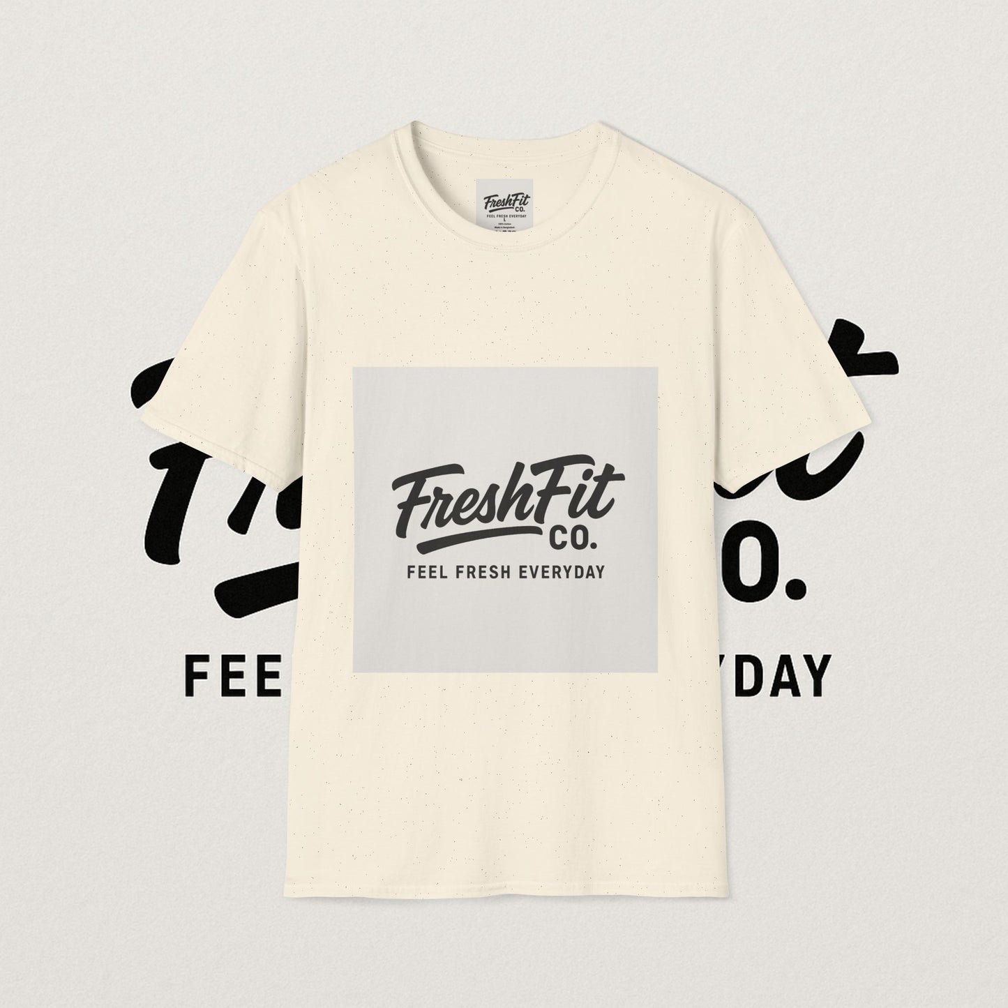 FreshFit Unisex Softstyle T-Shirt | Casual Wear, Gift for Fitness Enthusiasts, Everyday Comfort, Stylish Tee, Motivational Apparel