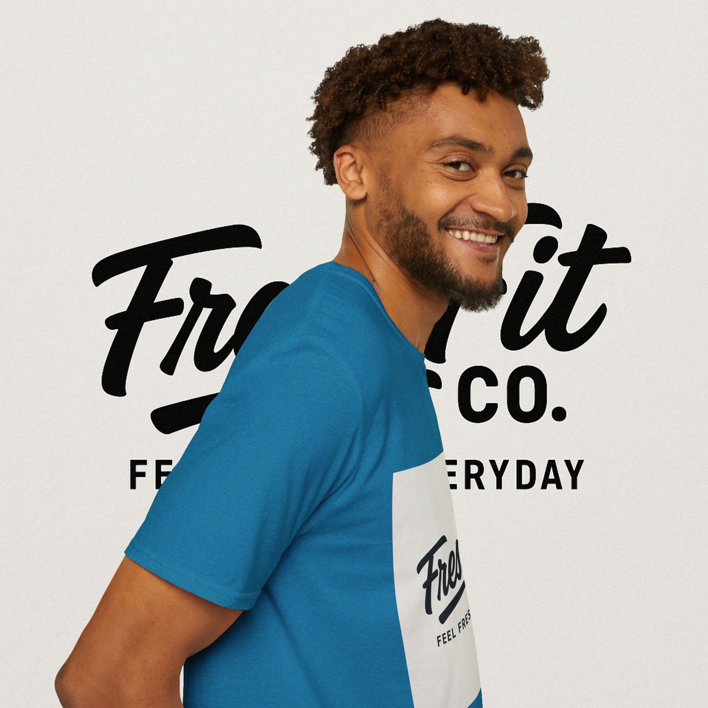 FreshFit Unisex Softstyle T-Shirt | Casual Wear, Gift for Fitness Enthusiasts, Everyday Comfort, Stylish Tee, Motivational Apparel