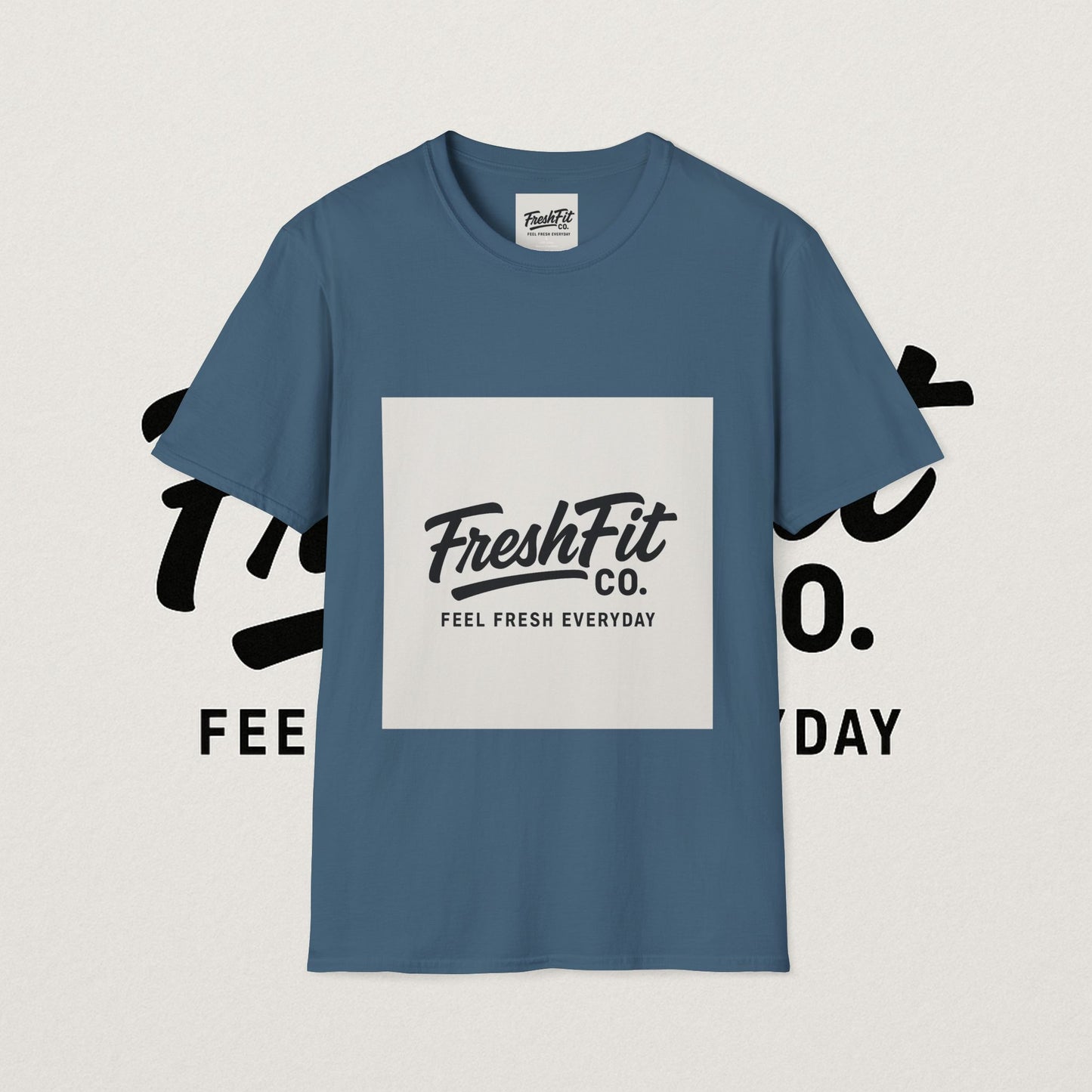 FreshFit Unisex Softstyle T-Shirt | Casual Wear, Gift for Fitness Enthusiasts, Everyday Comfort, Stylish Tee, Motivational Apparel