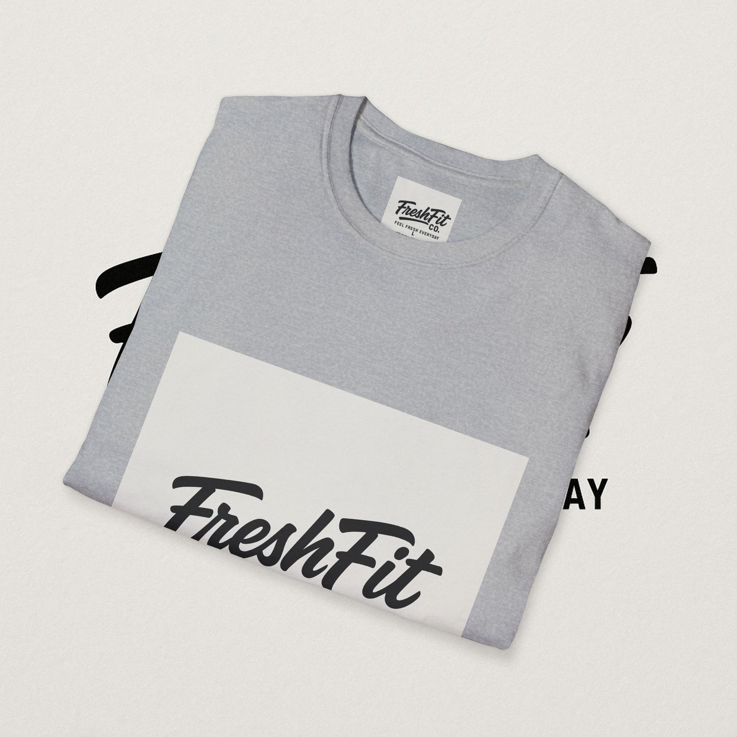 FreshFit Unisex Softstyle T-Shirt | Casual Wear, Gift for Fitness Enthusiasts, Everyday Comfort, Stylish Tee, Motivational Apparel