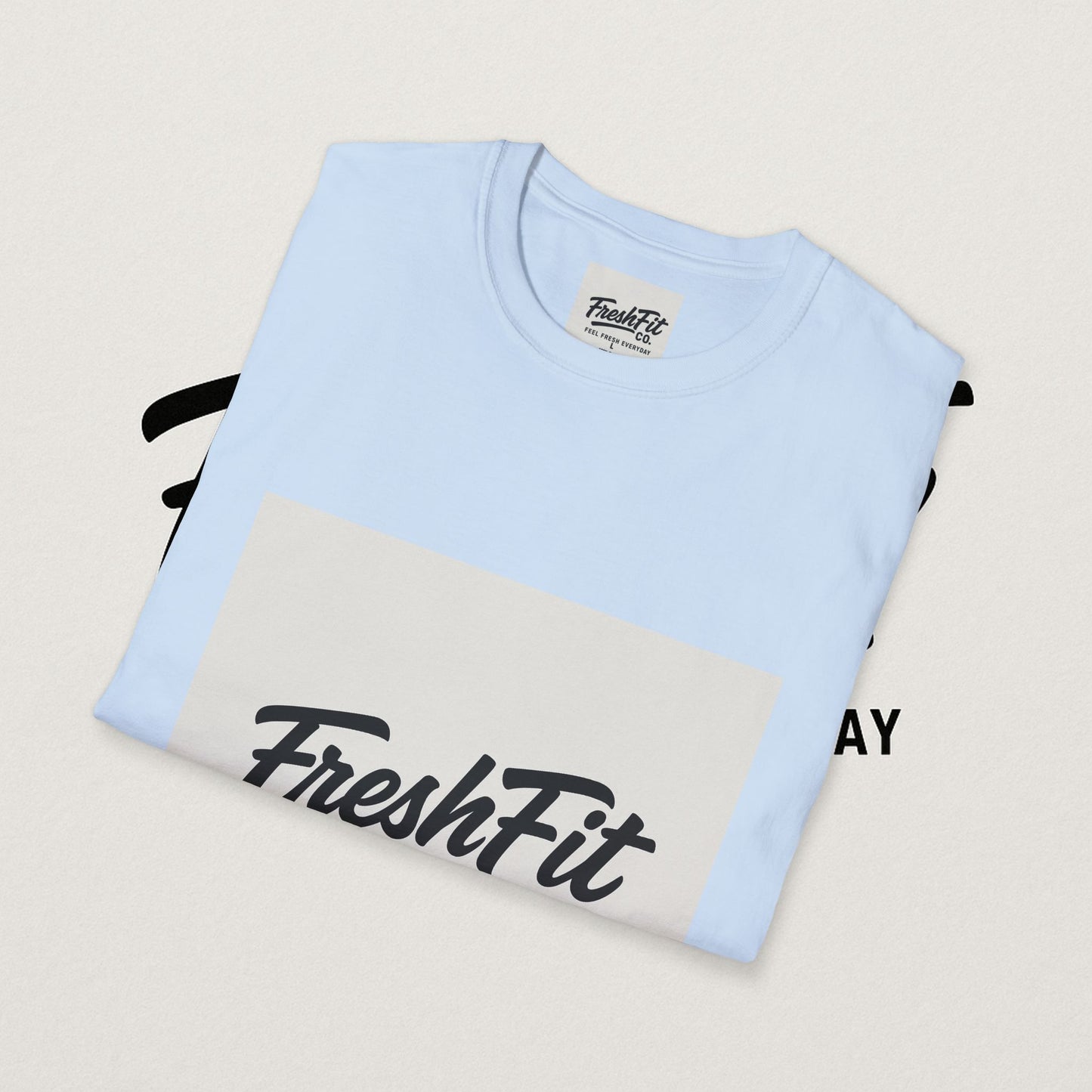 FreshFit Unisex Softstyle T-Shirt | Casual Wear, Gift for Fitness Enthusiasts, Everyday Comfort, Stylish Tee, Motivational Apparel