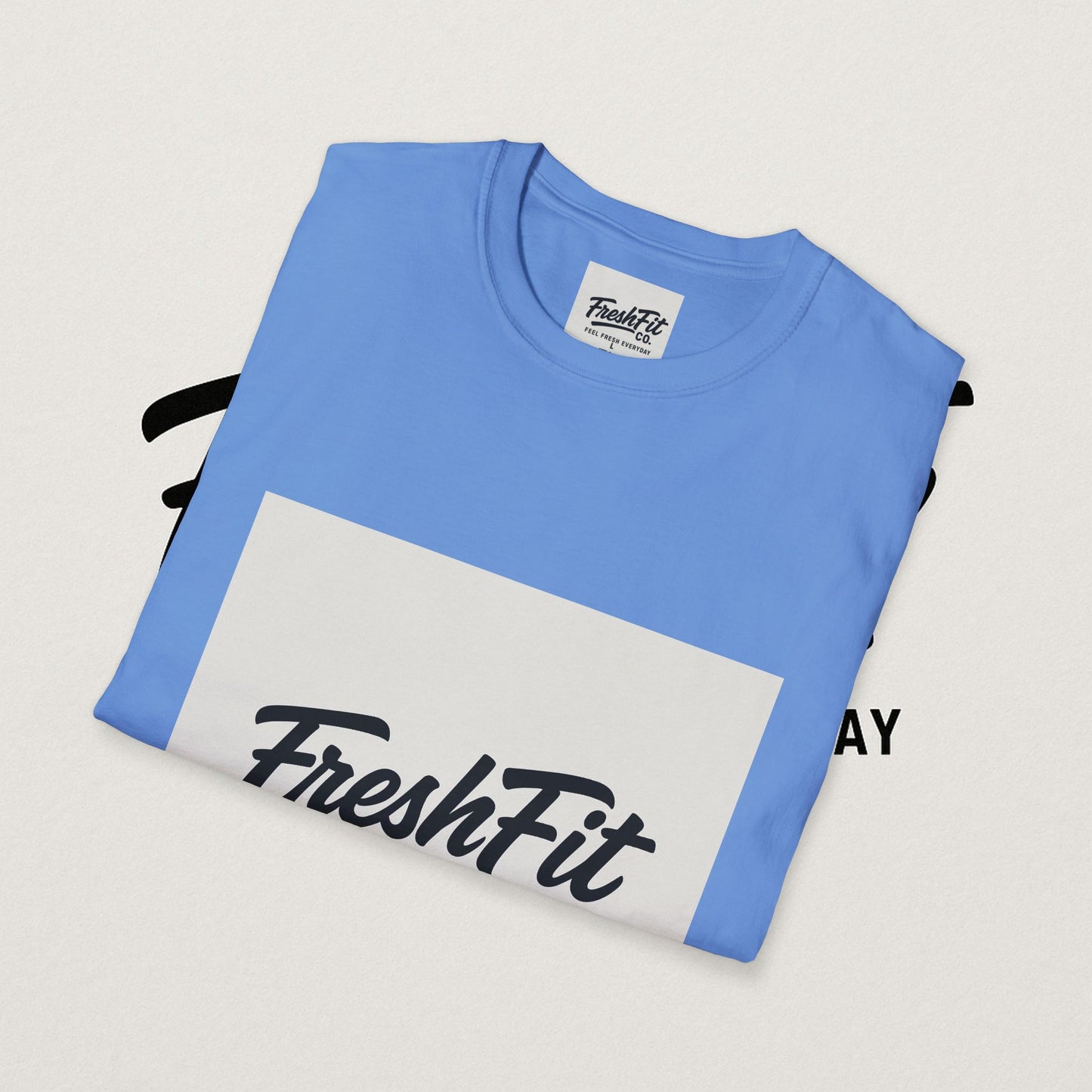 FreshFit Unisex Softstyle T-Shirt | Casual Wear, Gift for Fitness Enthusiasts, Everyday Comfort, Stylish Tee, Motivational Apparel