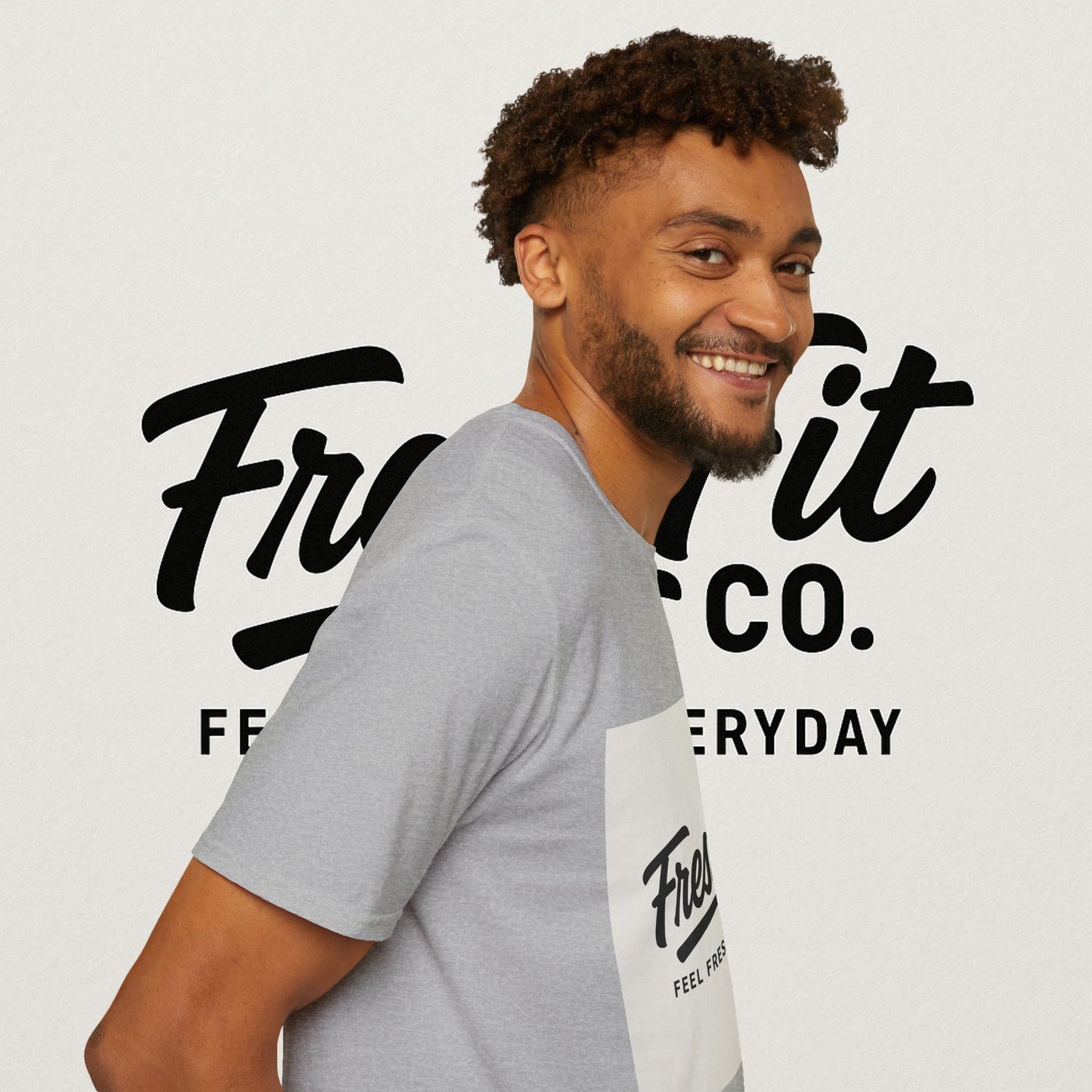 FreshFit Unisex Softstyle T-Shirt | Casual Wear, Gift for Fitness Enthusiasts, Everyday Comfort, Stylish Tee, Motivational Apparel
