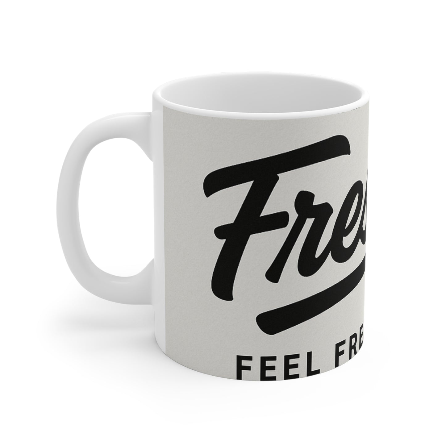 FreshFit Co Coffee Mug - Feel Fresh Everyday, Gift for Coffee Lovers, Home Decor, Office Essentials, Birthday Present