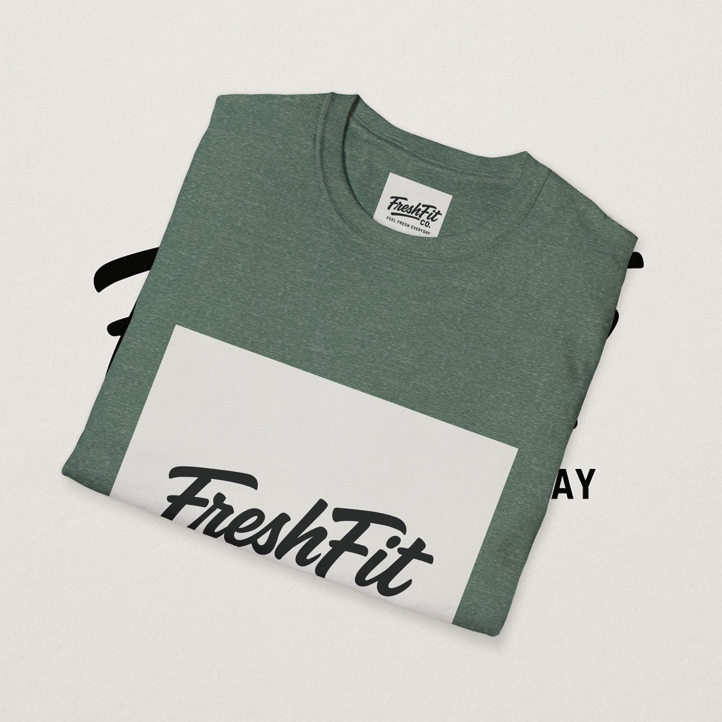 FreshFit Unisex Softstyle T-Shirt | Casual Wear, Gift for Fitness Enthusiasts, Everyday Comfort, Stylish Tee, Motivational Apparel