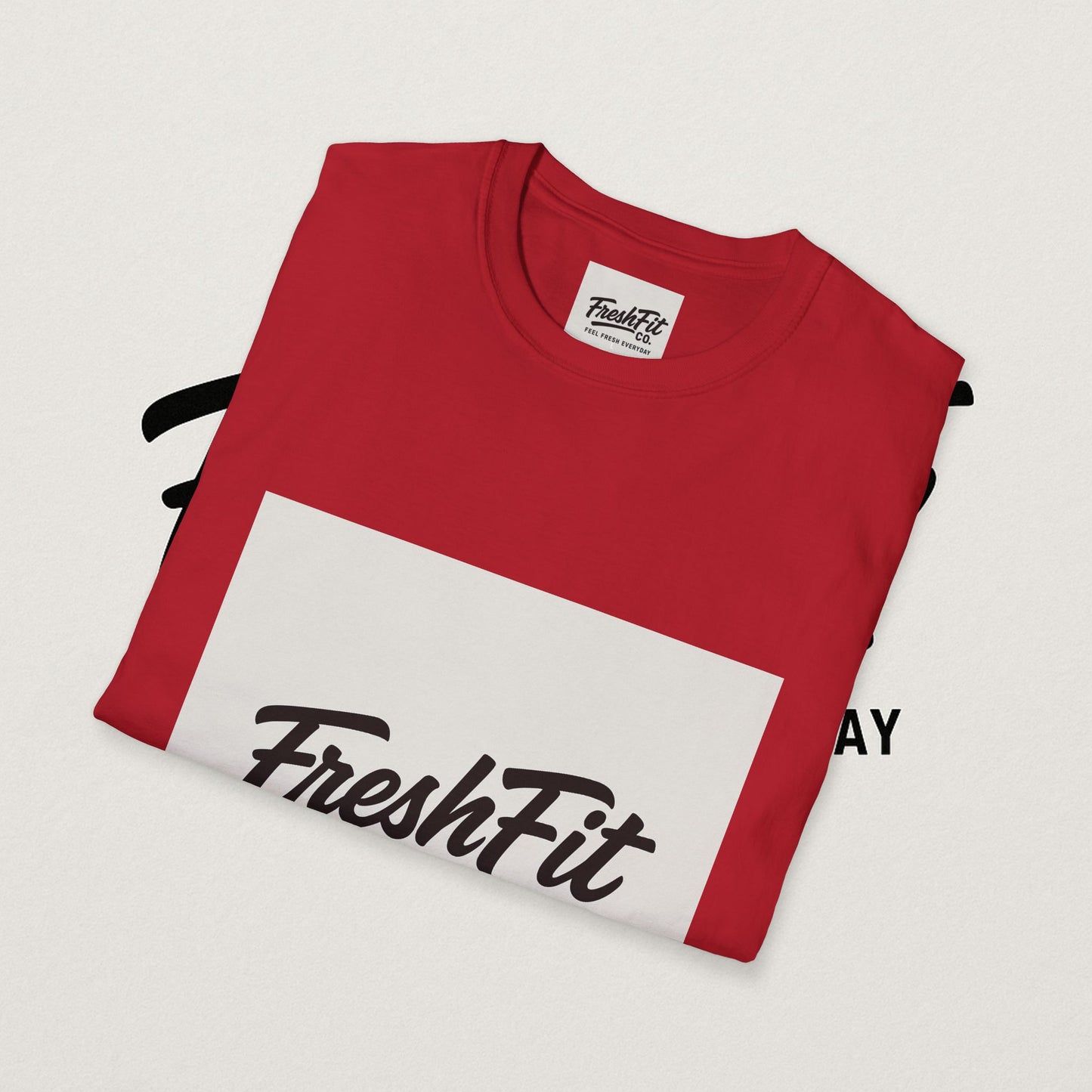 FreshFit Unisex Softstyle T-Shirt | Casual Wear, Gift for Fitness Enthusiasts, Everyday Comfort, Stylish Tee, Motivational Apparel