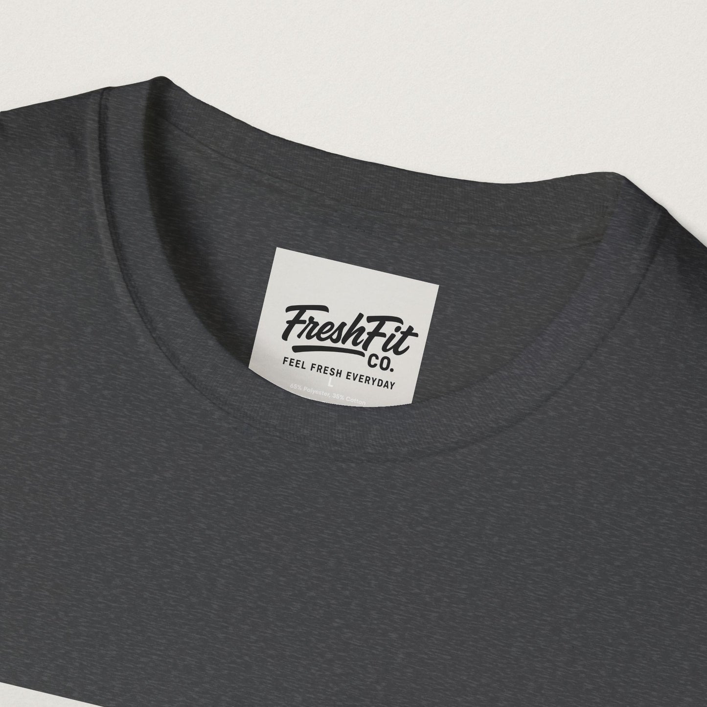 FreshFit Unisex Softstyle T-Shirt | Casual Wear, Gift for Fitness Enthusiasts, Everyday Comfort, Stylish Tee, Motivational Apparel