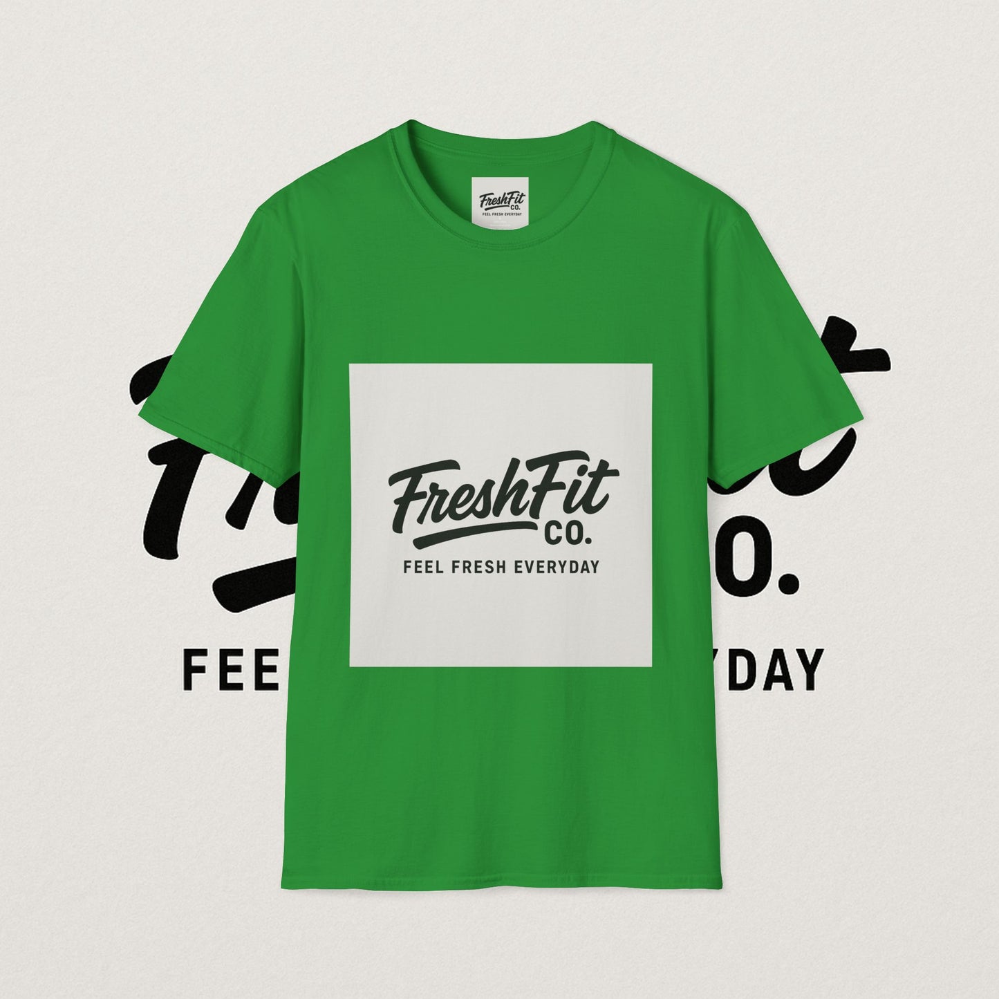 FreshFit Unisex Softstyle T-Shirt | Casual Wear, Gift for Fitness Enthusiasts, Everyday Comfort, Stylish Tee, Motivational Apparel