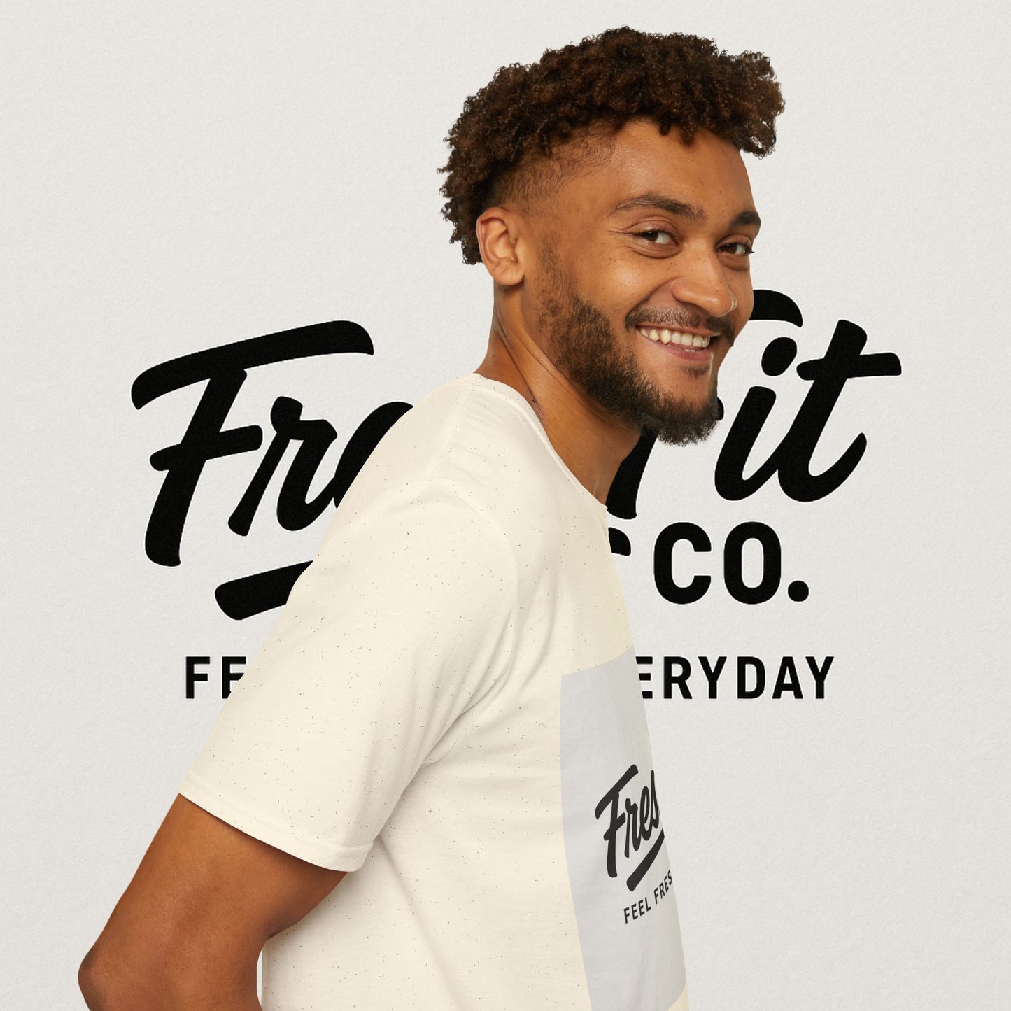 FreshFit Unisex Softstyle T-Shirt | Casual Wear, Gift for Fitness Enthusiasts, Everyday Comfort, Stylish Tee, Motivational Apparel