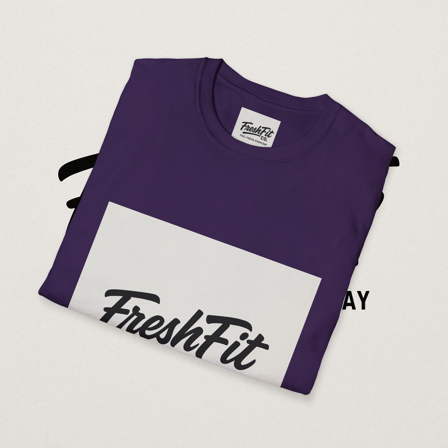 FreshFit Unisex Softstyle T-Shirt | Casual Wear, Gift for Fitness Enthusiasts, Everyday Comfort, Stylish Tee, Motivational Apparel