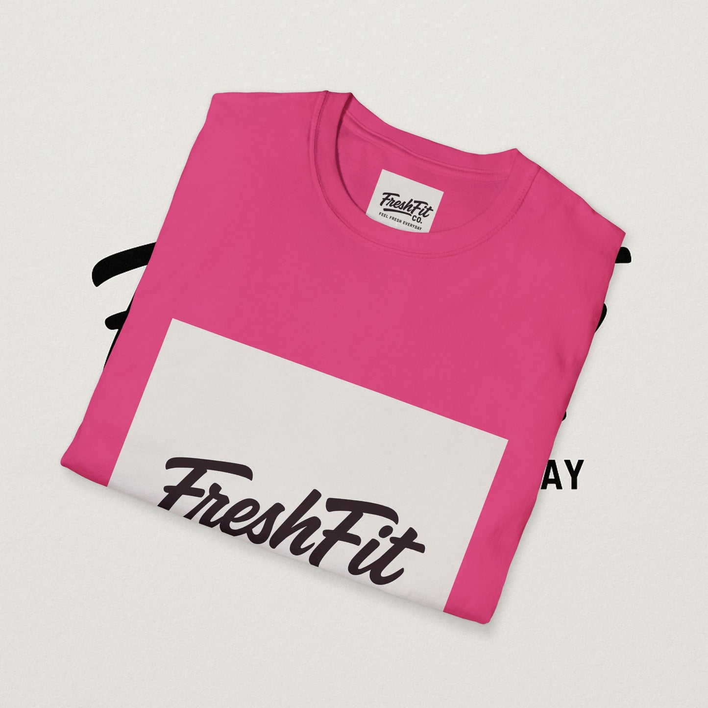 FreshFit Unisex Softstyle T-Shirt | Casual Wear, Gift for Fitness Enthusiasts, Everyday Comfort, Stylish Tee, Motivational Apparel