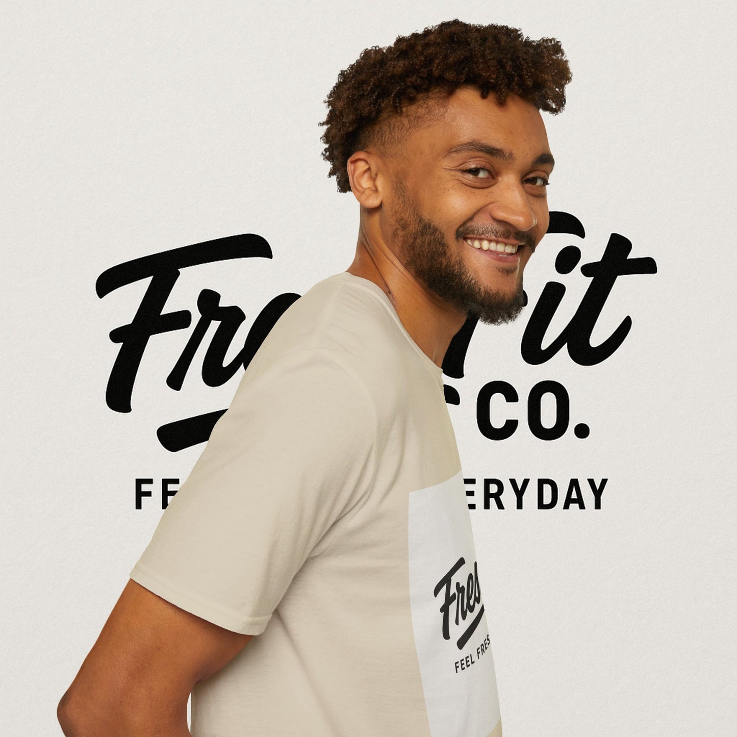 FreshFit Unisex Softstyle T-Shirt | Casual Wear, Gift for Fitness Enthusiasts, Everyday Comfort, Stylish Tee, Motivational Apparel