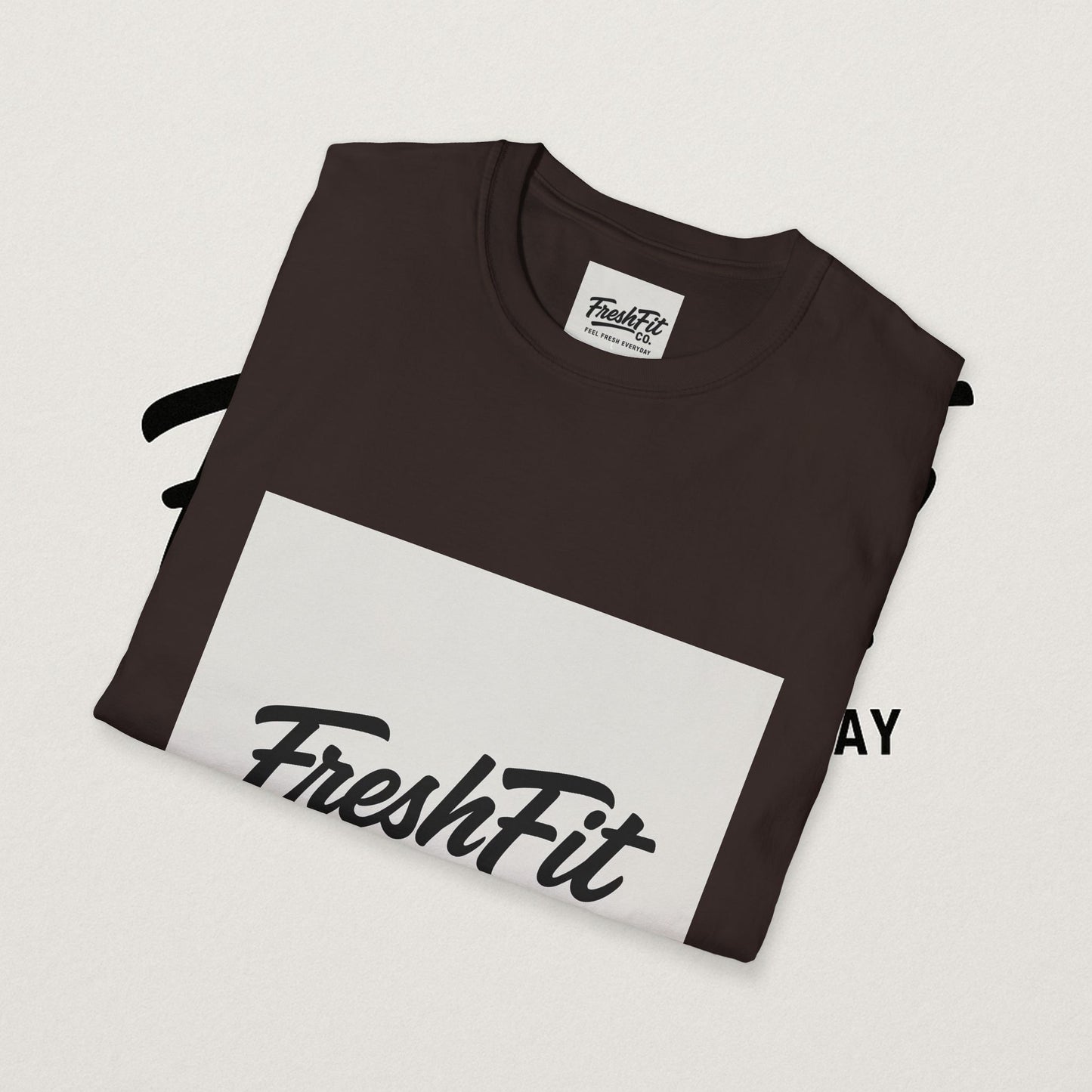 FreshFit Unisex Softstyle T-Shirt | Casual Wear, Gift for Fitness Enthusiasts, Everyday Comfort, Stylish Tee, Motivational Apparel