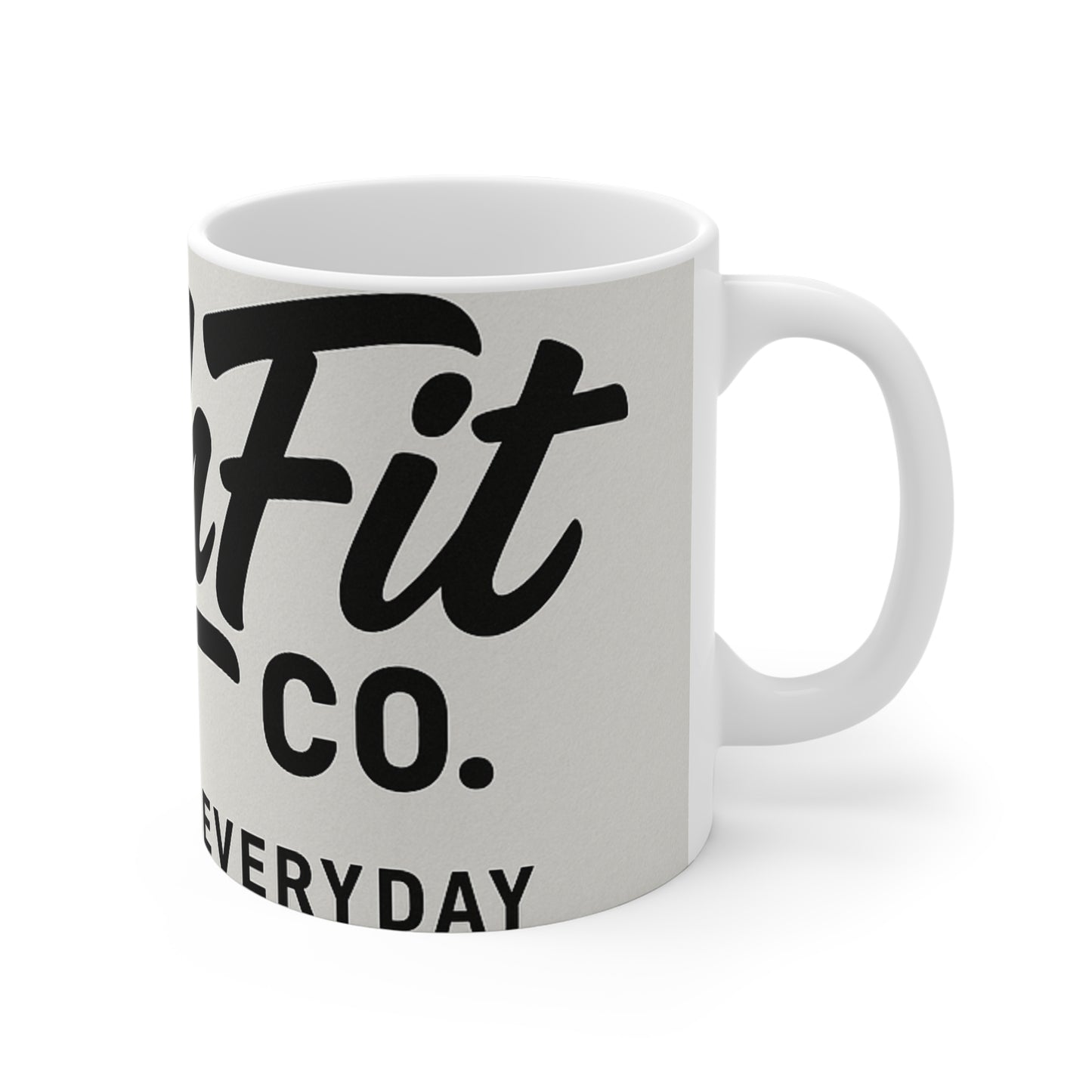FreshFit Co Coffee Mug - Feel Fresh Everyday, Gift for Coffee Lovers, Home Decor, Office Essentials, Birthday Present