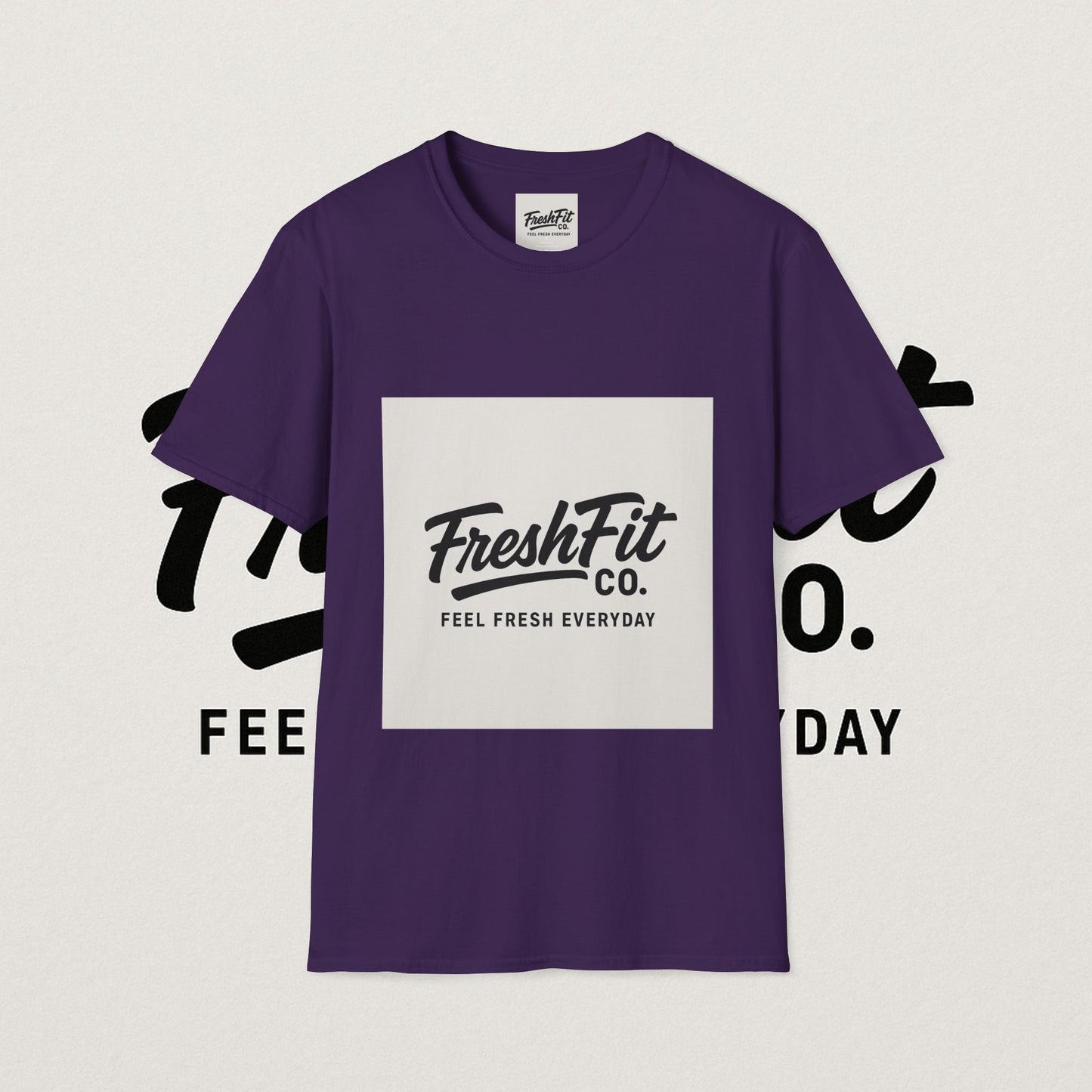 FreshFit Unisex Softstyle T-Shirt | Casual Wear, Gift for Fitness Enthusiasts, Everyday Comfort, Stylish Tee, Motivational Apparel