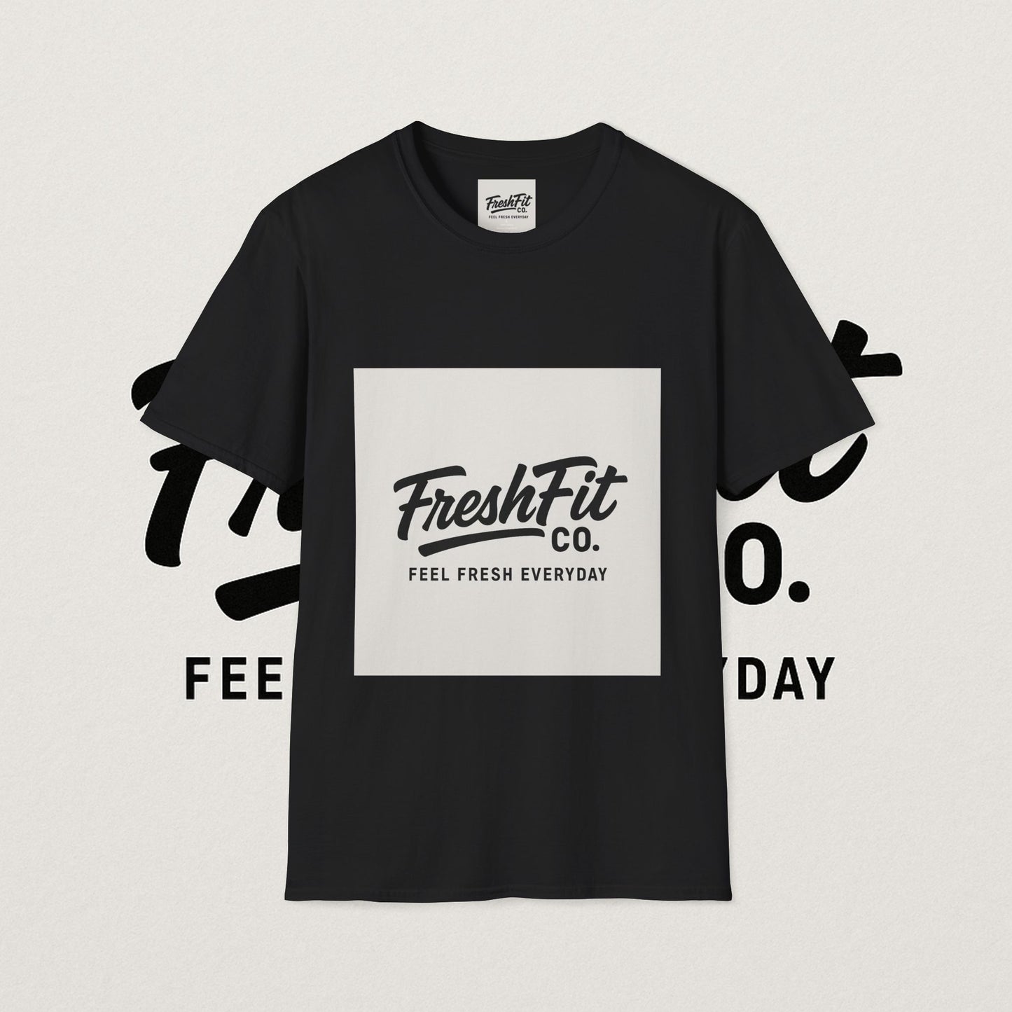 FreshFit Unisex Softstyle T-Shirt | Casual Wear, Gift for Fitness Enthusiasts, Everyday Comfort, Stylish Tee, Motivational Apparel