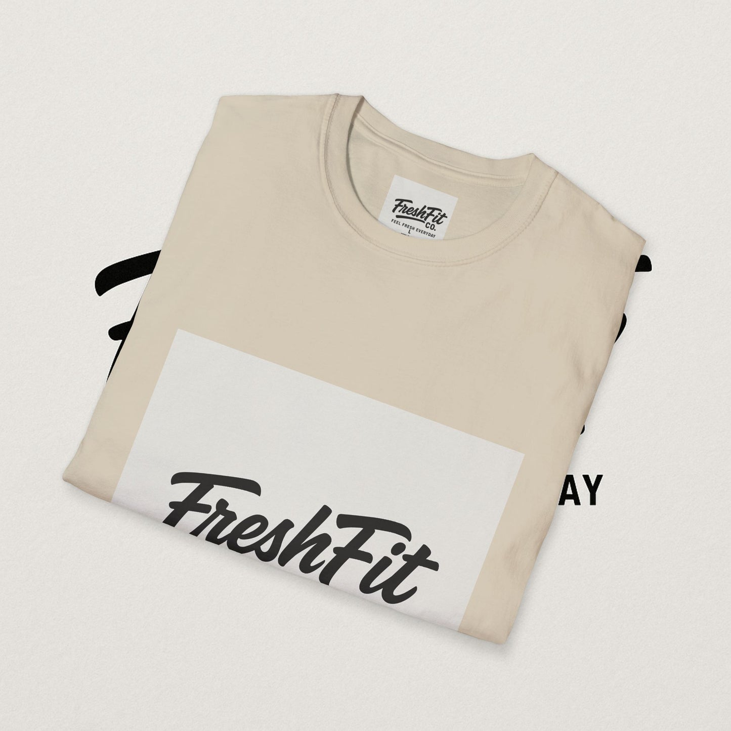 FreshFit Unisex Softstyle T-Shirt | Casual Wear, Gift for Fitness Enthusiasts, Everyday Comfort, Stylish Tee, Motivational Apparel