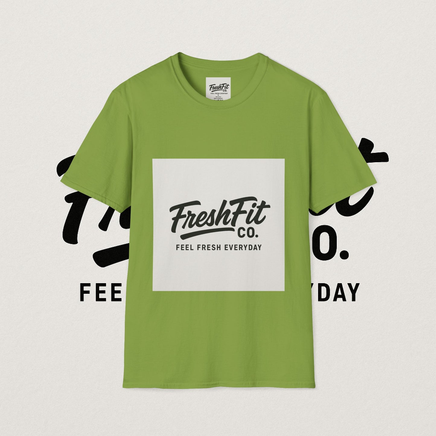FreshFit Unisex Softstyle T-Shirt | Casual Wear, Gift for Fitness Enthusiasts, Everyday Comfort, Stylish Tee, Motivational Apparel