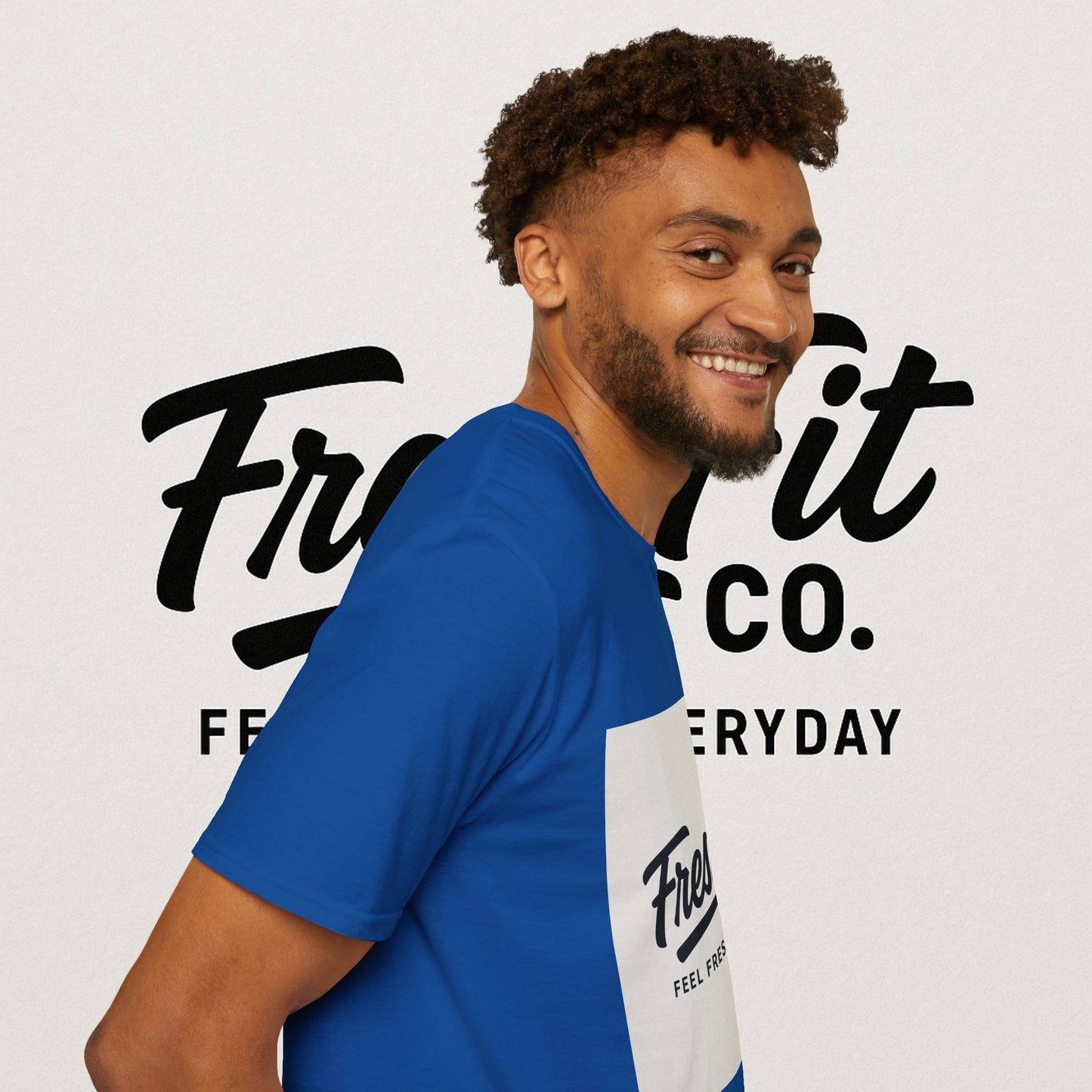 FreshFit Unisex Softstyle T-Shirt | Casual Wear, Gift for Fitness Enthusiasts, Everyday Comfort, Stylish Tee, Motivational Apparel