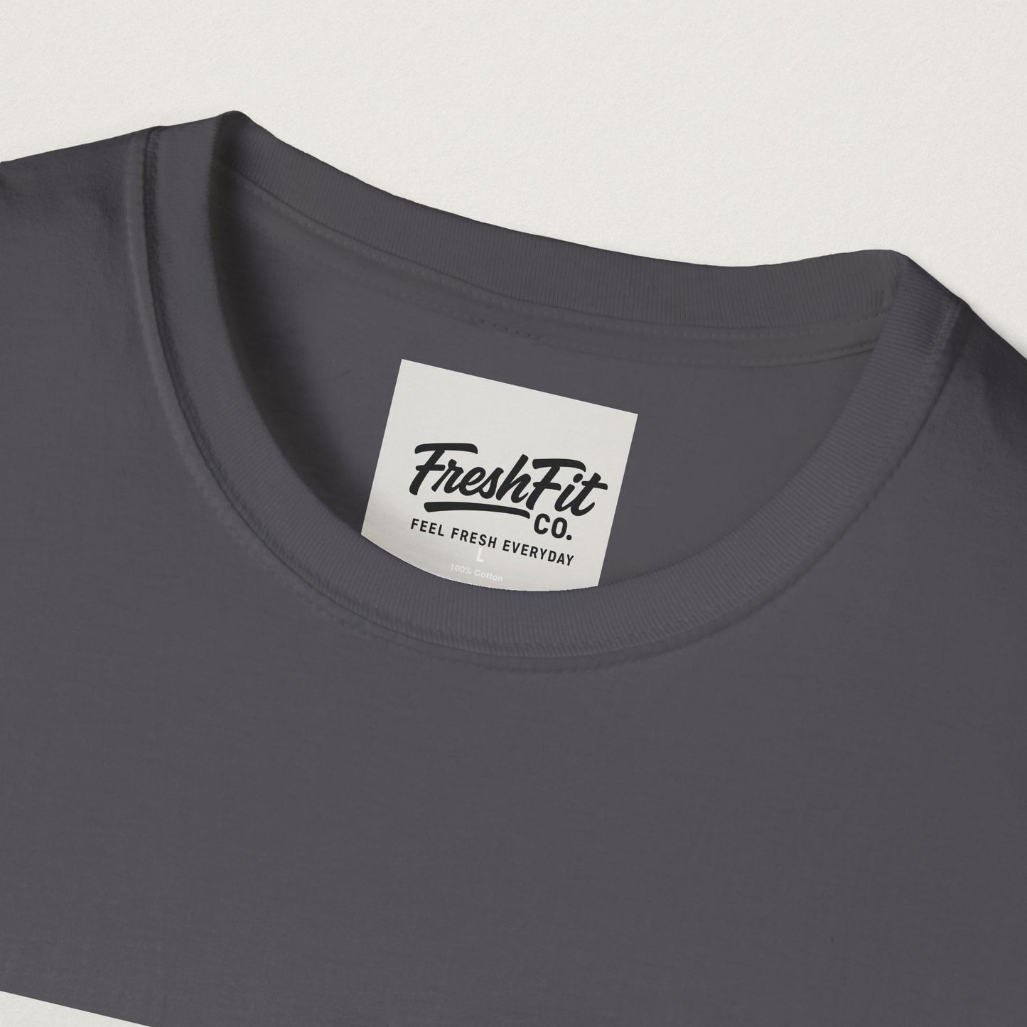 FreshFit Unisex Softstyle T-Shirt | Casual Wear, Gift for Fitness Enthusiasts, Everyday Comfort, Stylish Tee, Motivational Apparel