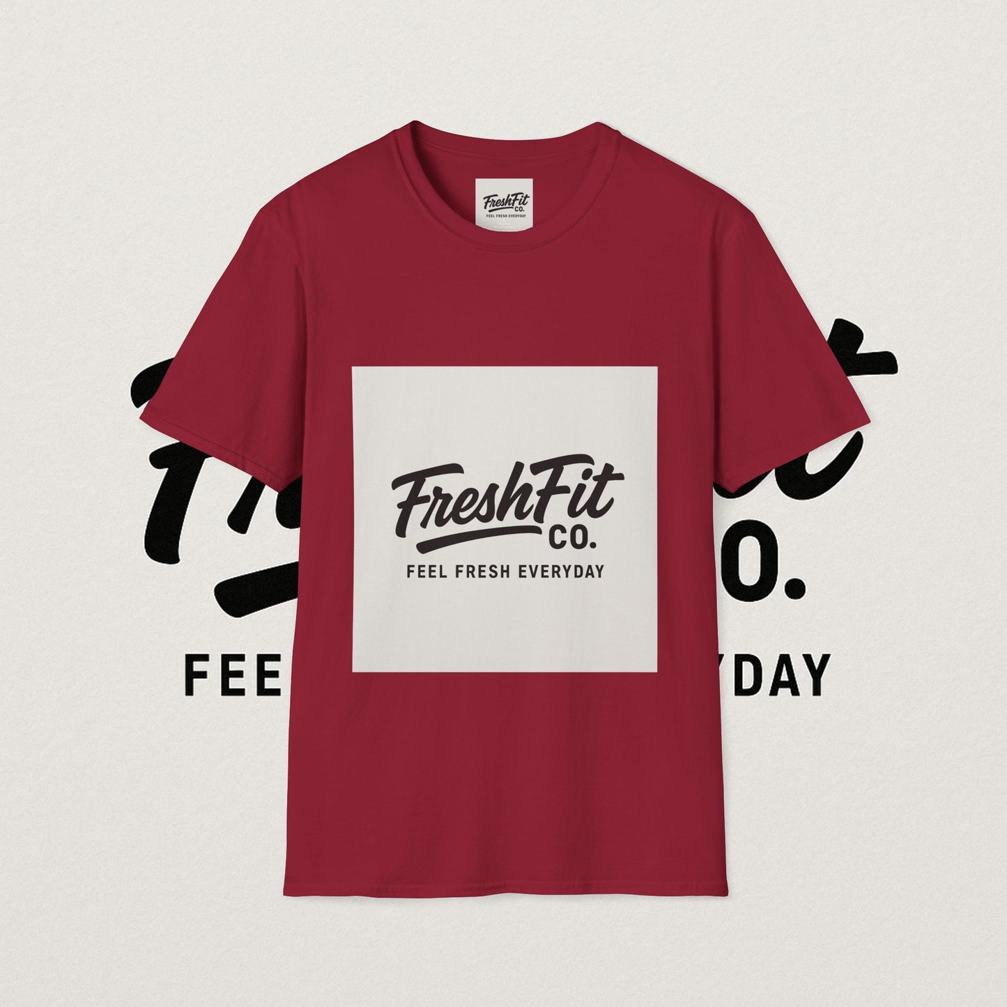 FreshFit Unisex Softstyle T-Shirt | Casual Wear, Gift for Fitness Enthusiasts, Everyday Comfort, Stylish Tee, Motivational Apparel