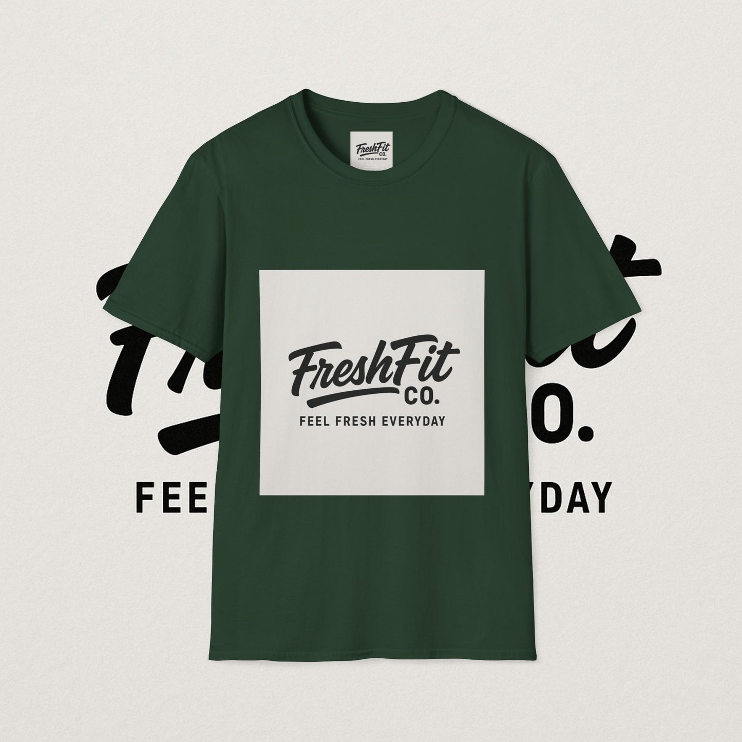 FreshFit Unisex Softstyle T-Shirt | Casual Wear, Gift for Fitness Enthusiasts, Everyday Comfort, Stylish Tee, Motivational Apparel