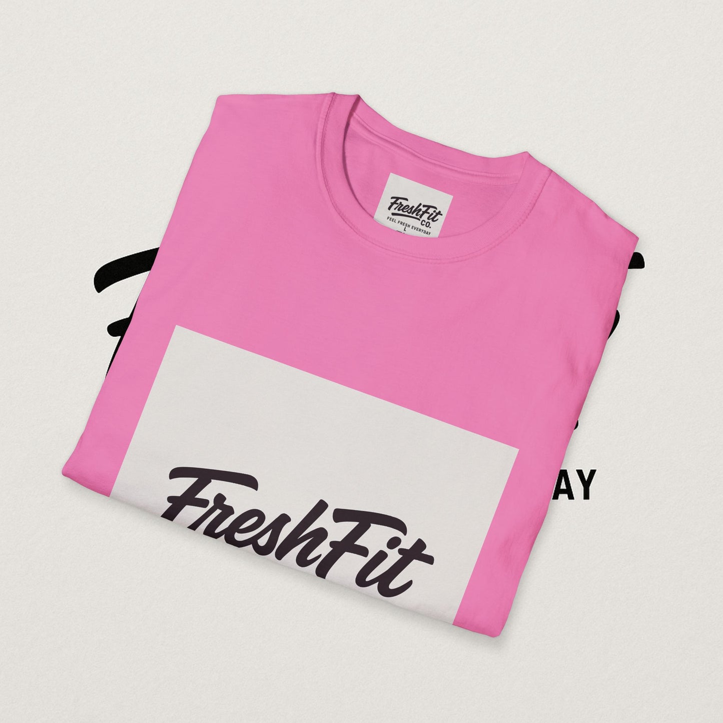 FreshFit Unisex Softstyle T-Shirt | Casual Wear, Gift for Fitness Enthusiasts, Everyday Comfort, Stylish Tee, Motivational Apparel