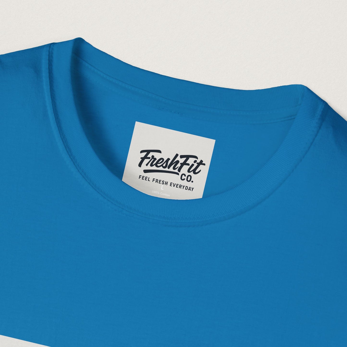 FreshFit Unisex Softstyle T-Shirt | Casual Wear, Gift for Fitness Enthusiasts, Everyday Comfort, Stylish Tee, Motivational Apparel