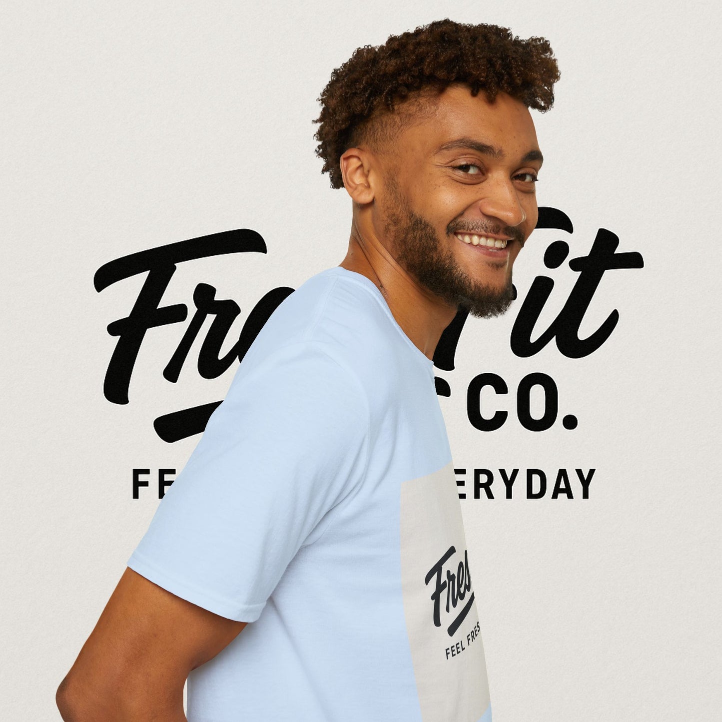 FreshFit Unisex Softstyle T-Shirt | Casual Wear, Gift for Fitness Enthusiasts, Everyday Comfort, Stylish Tee, Motivational Apparel