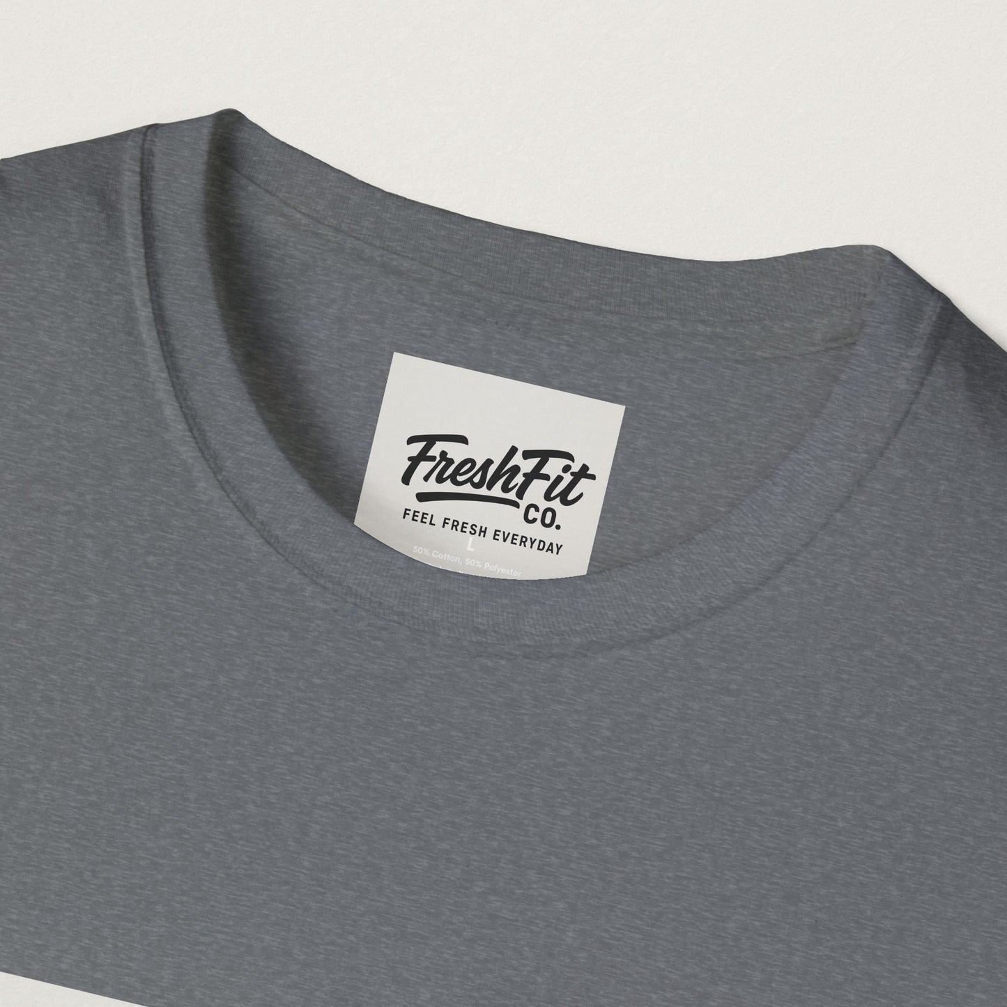 FreshFit Unisex Softstyle T-Shirt | Casual Wear, Gift for Fitness Enthusiasts, Everyday Comfort, Stylish Tee, Motivational Apparel
