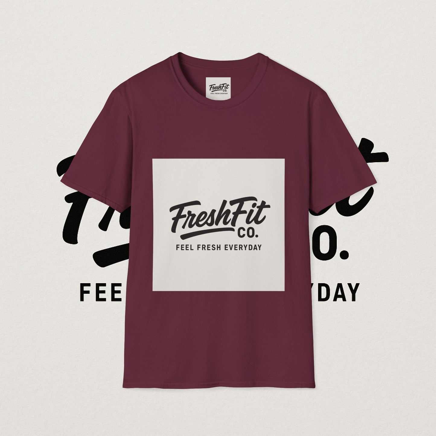 FreshFit Unisex Softstyle T-Shirt | Casual Wear, Gift for Fitness Enthusiasts, Everyday Comfort, Stylish Tee, Motivational Apparel