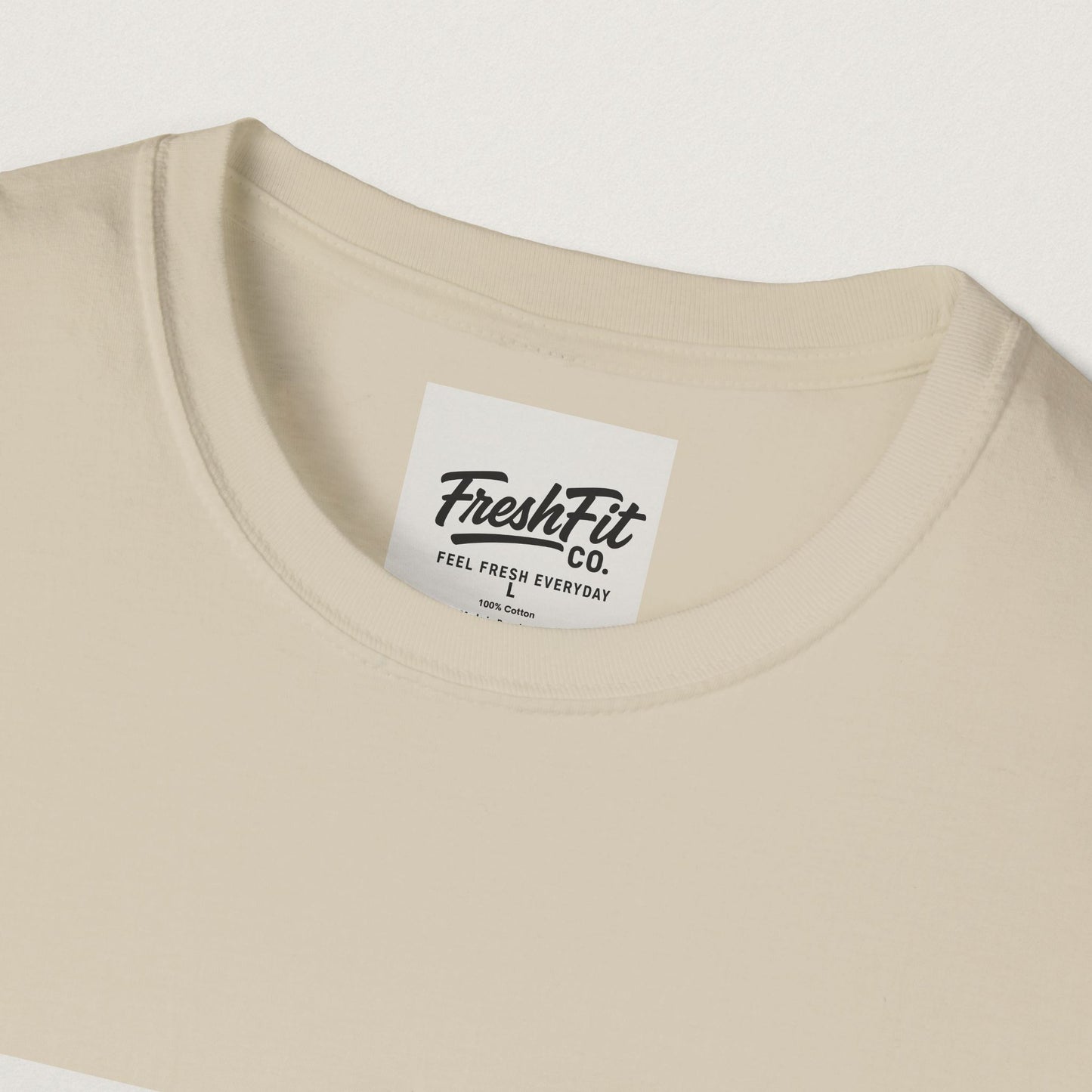 FreshFit Unisex Softstyle T-Shirt | Casual Wear, Gift for Fitness Enthusiasts, Everyday Comfort, Stylish Tee, Motivational Apparel