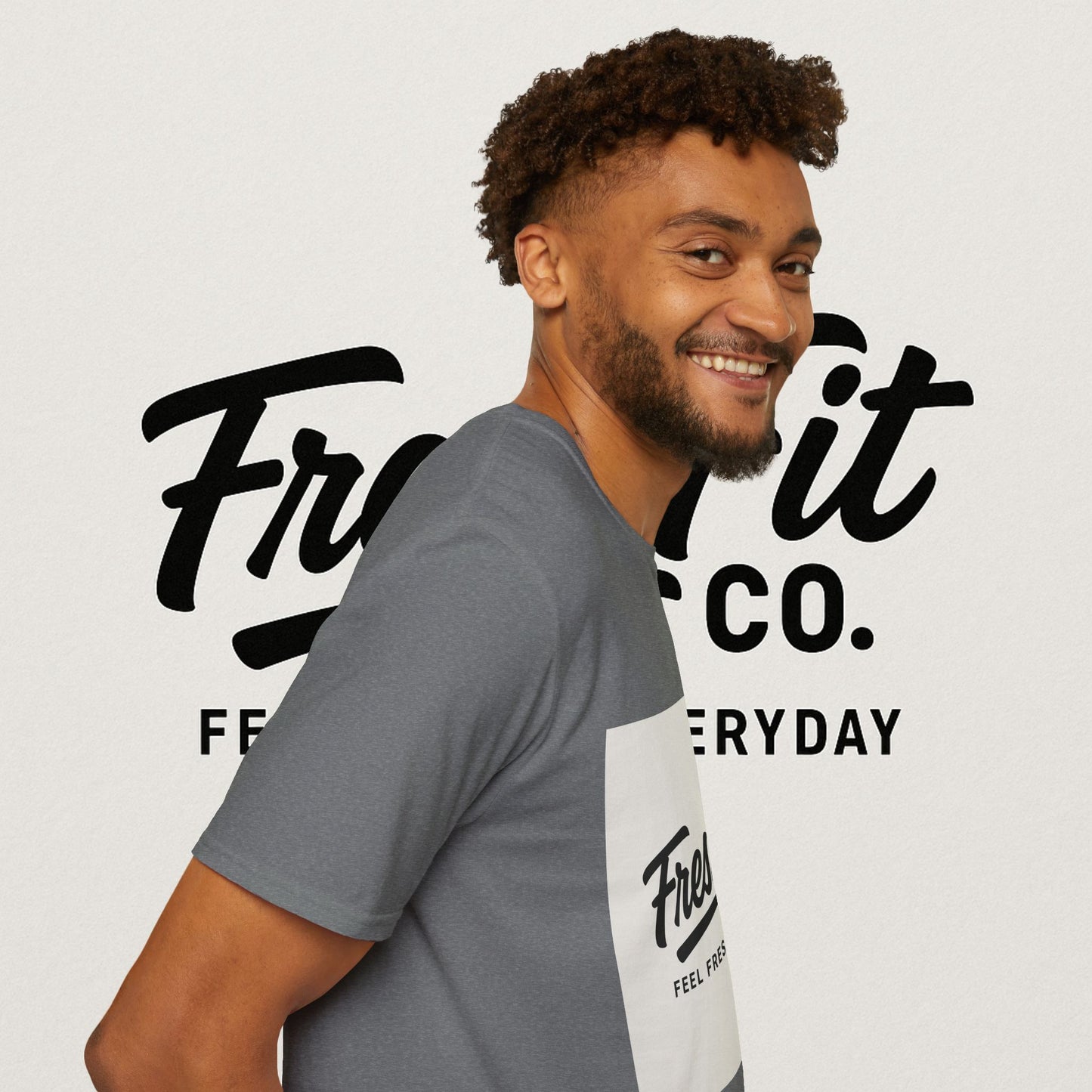 FreshFit Unisex Softstyle T-Shirt | Casual Wear, Gift for Fitness Enthusiasts, Everyday Comfort, Stylish Tee, Motivational Apparel