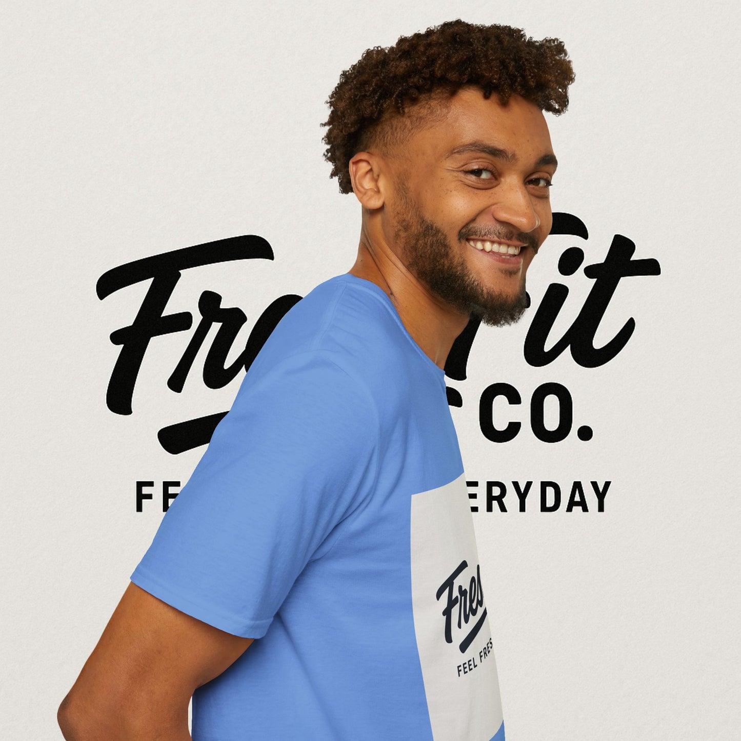 FreshFit Unisex Softstyle T-Shirt | Casual Wear, Gift for Fitness Enthusiasts, Everyday Comfort, Stylish Tee, Motivational Apparel
