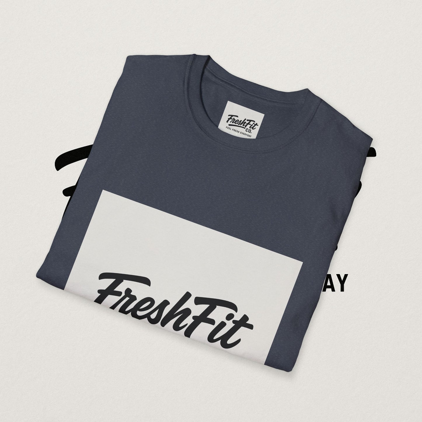 FreshFit Unisex Softstyle T-Shirt | Casual Wear, Gift for Fitness Enthusiasts, Everyday Comfort, Stylish Tee, Motivational Apparel