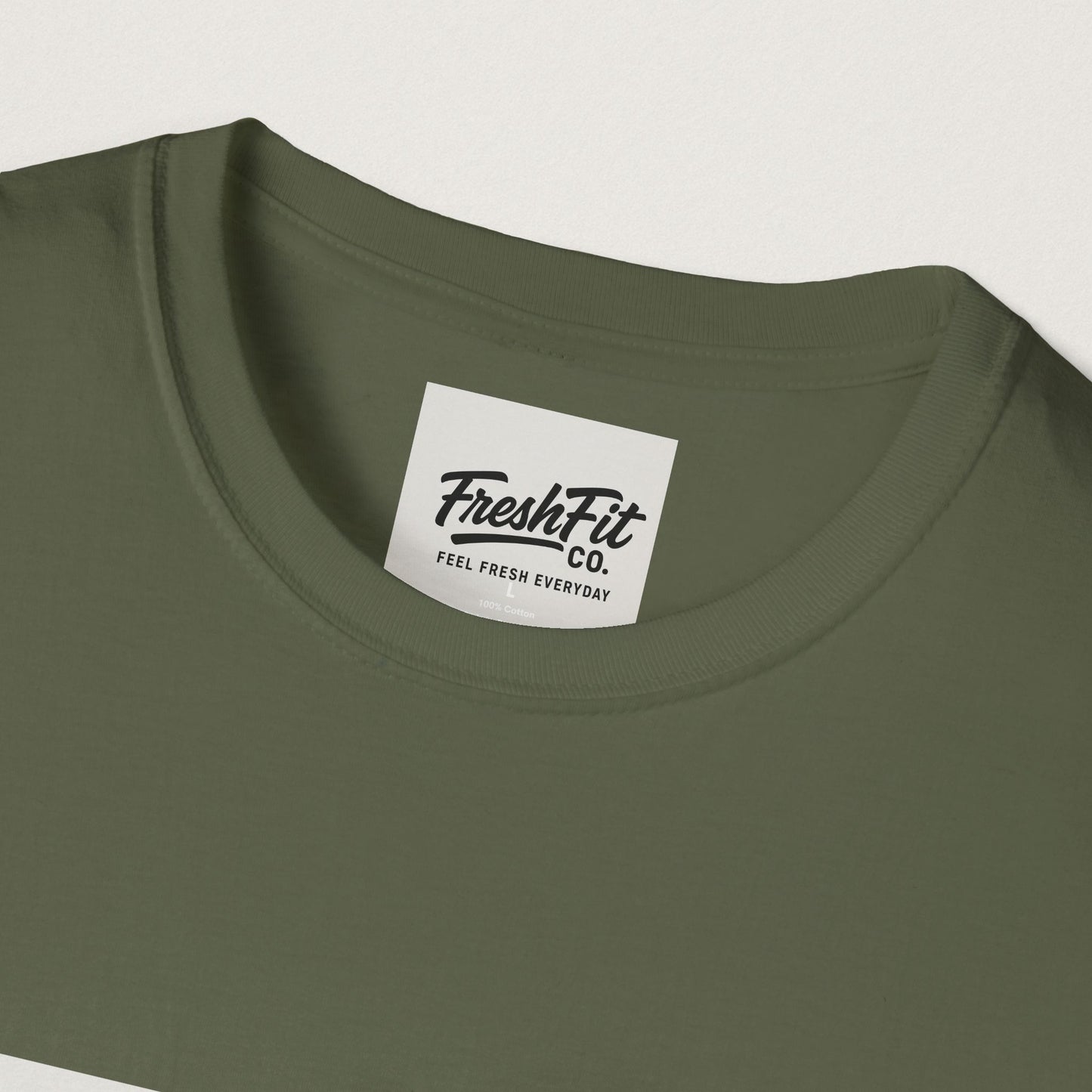 FreshFit Unisex Softstyle T-Shirt | Casual Wear, Gift for Fitness Enthusiasts, Everyday Comfort, Stylish Tee, Motivational Apparel