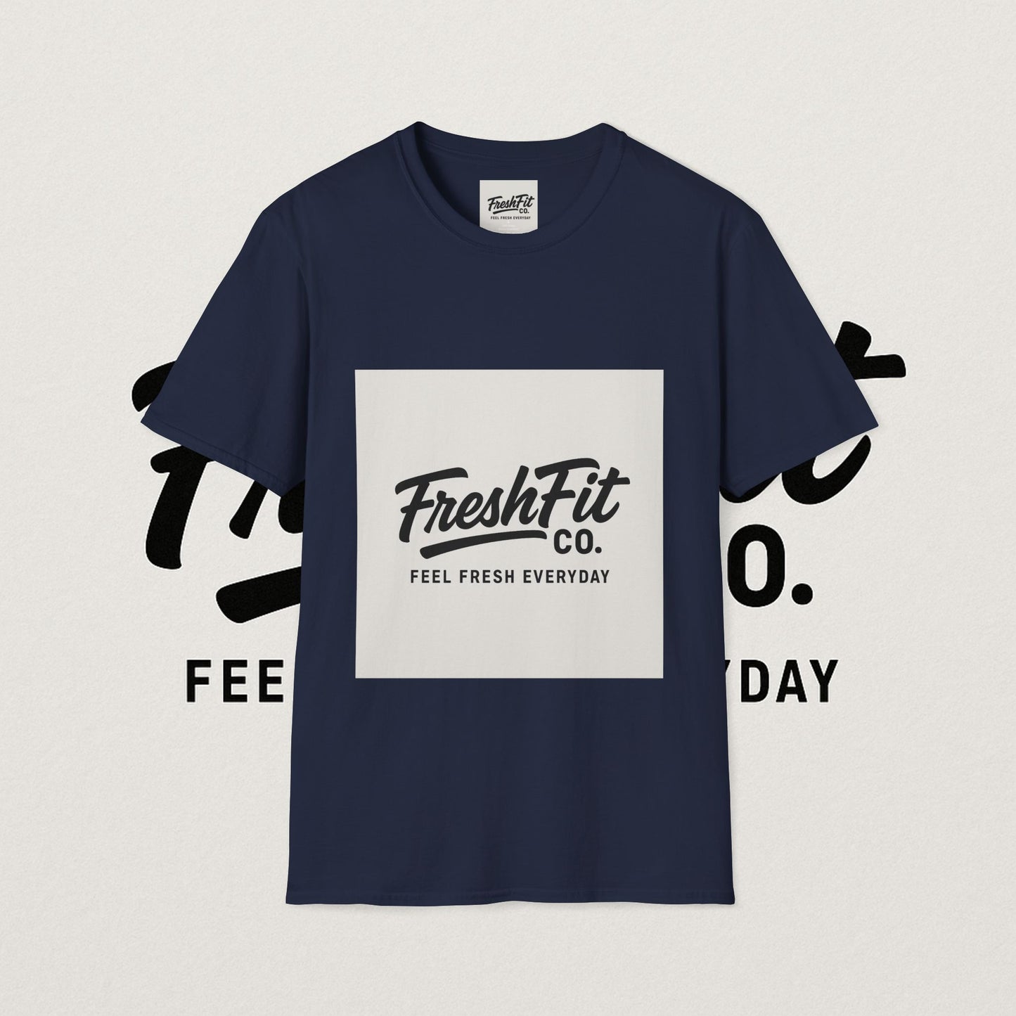 FreshFit Unisex Softstyle T-Shirt | Casual Wear, Gift for Fitness Enthusiasts, Everyday Comfort, Stylish Tee, Motivational Apparel