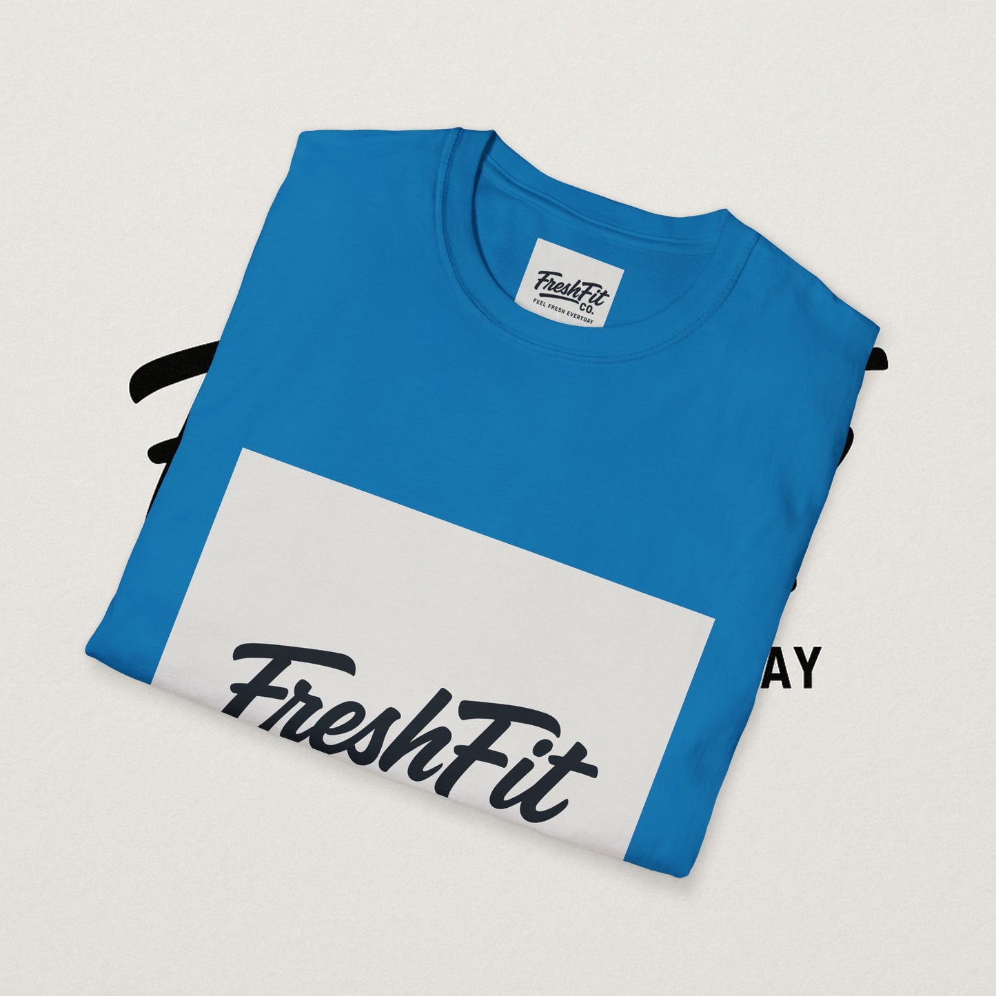 FreshFit Unisex Softstyle T-Shirt | Casual Wear, Gift for Fitness Enthusiasts, Everyday Comfort, Stylish Tee, Motivational Apparel