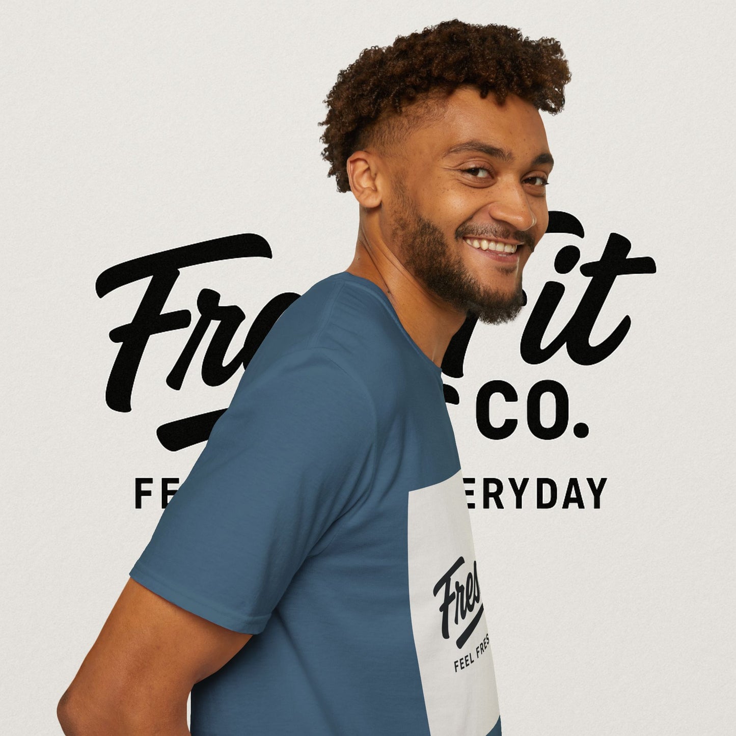 FreshFit Unisex Softstyle T-Shirt | Casual Wear, Gift for Fitness Enthusiasts, Everyday Comfort, Stylish Tee, Motivational Apparel